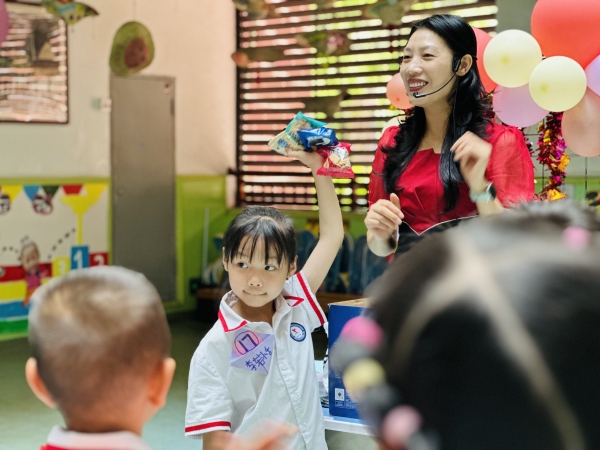 活动现场。合川巴蜀小学供图