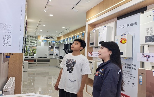 體驗區直觀了解燃氣具設備、用氣知識。重慶燃氣集團供圖