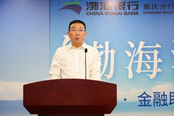 重庆市工商联党组成员、副主席蒋定平讲话。主办方供图