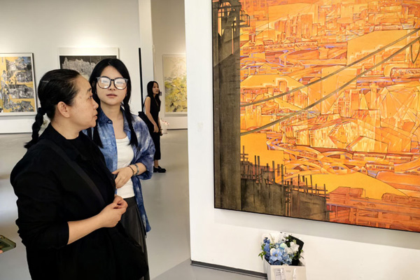 展览现场。袁杰摄