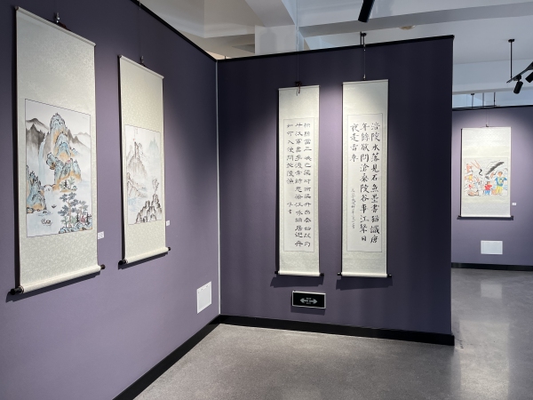 获奖作品展览。主办方供图