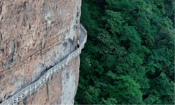 金佛山栈道。金佛山供图