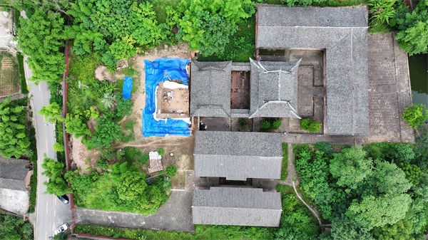 石篆山石窟寺区域考古出土文物。大足台供图