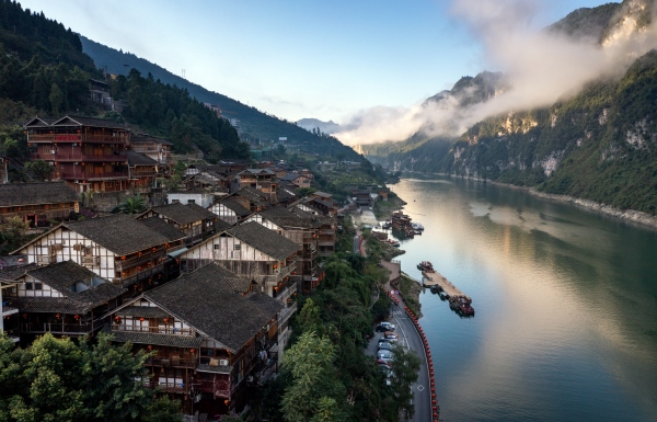 龚滩古镇。酉阳文旅集团供图