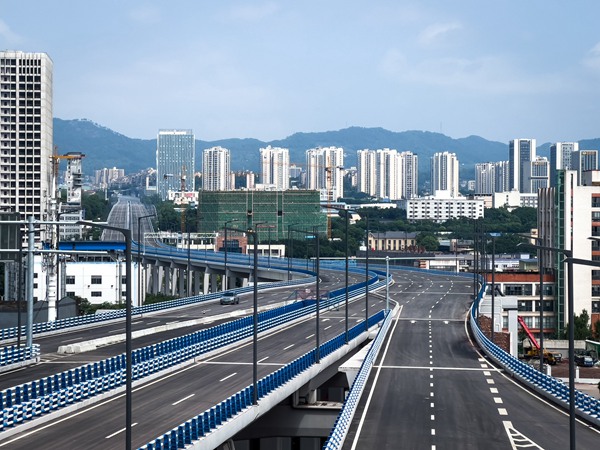 茶惠大道一期项目。重庆市设计院供图