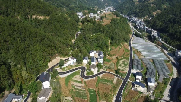 咸宜鎮美麗鄉村風光。咸宜鎮供圖