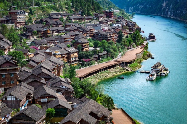 龚滩古镇。酉阳文旅集团供图