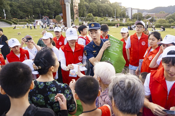 活动现场。重庆市涪陵区消防救援局供图
