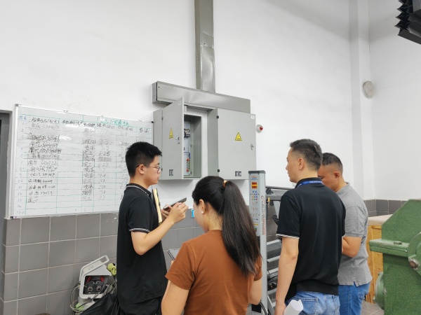 檢查現場。回興街道供圖