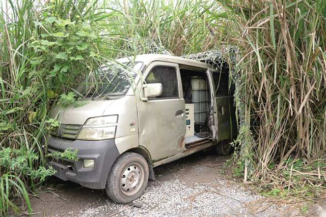 合川区草街街道玉龙村黑加油点