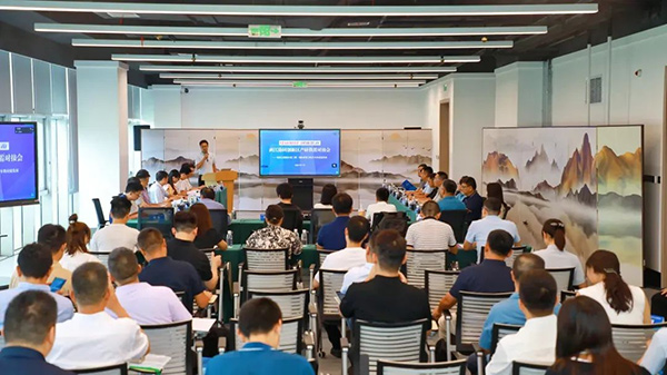 對接會現場。鄒冰怡攝