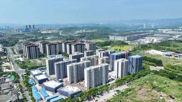 項目全景。重慶市住房和城鄉建委供圖