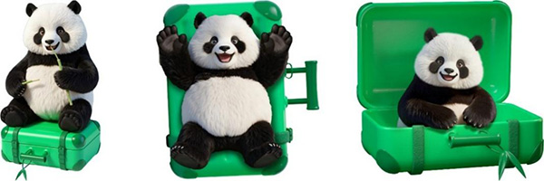 “熊猫阿叻”IP形象全面升级。凯德集团供图