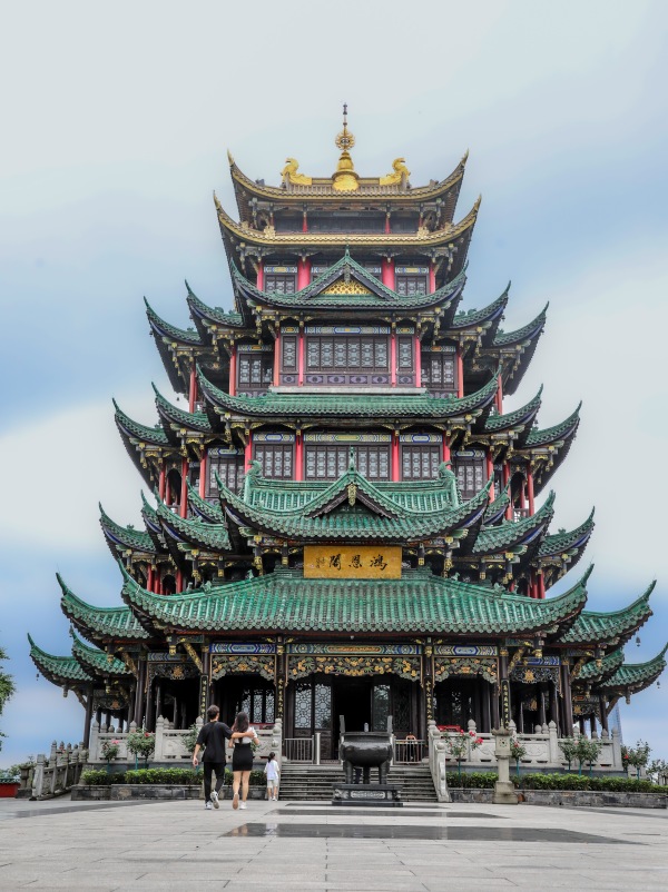 鸿恩阁。江北区文旅委供图