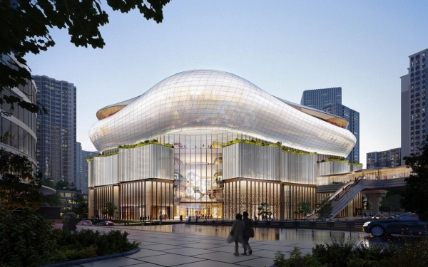 中環萬象城效果圖。受訪者供圖