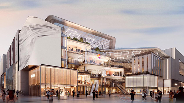 北城天街。重庆龙湖供图