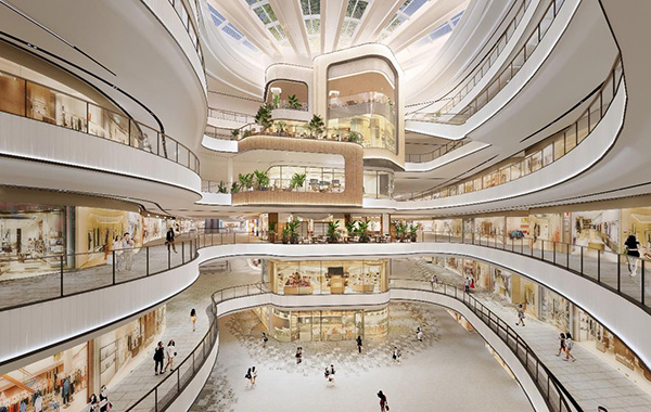 江岸天街。重庆龙湖供图