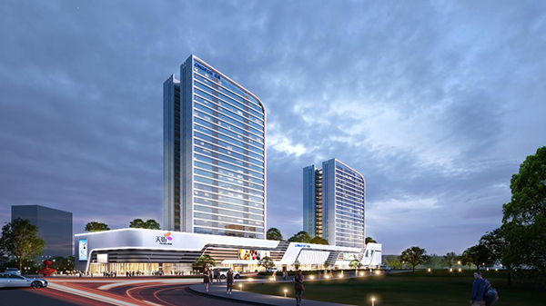 龙兴天街。重庆龙湖供图