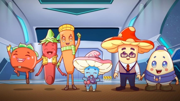 动画电影《绿绿星球》剧照。受访者供图