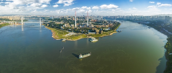 两江四岸”治理提升九龙半岛段项目一期。重庆市住房城乡建委供图