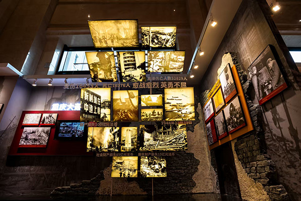 展览现场。重庆市档案馆供图