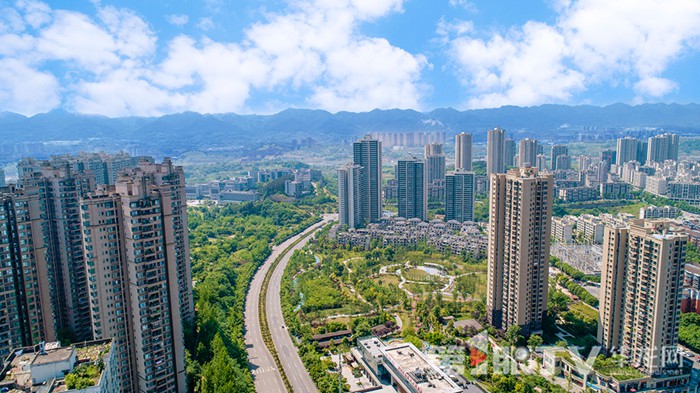 重慶城市風貌。第1眼TV-華龍網首席記者 李文科 攝