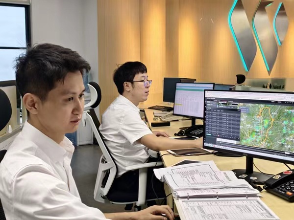 西部航空協同保障航班運行。西部航空供圖