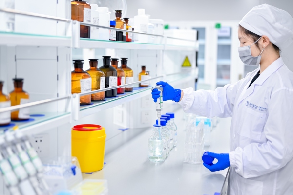 智飛生物加速推進創新研發。智飛生物供圖