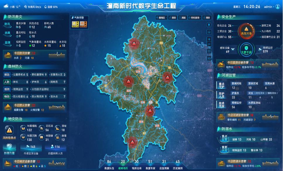 潼南區與重慶鐵塔合作打造的“新時代數字生命工程”。重慶鐵塔供圖