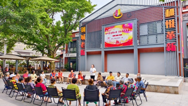 宣講會現場。革新社區供圖