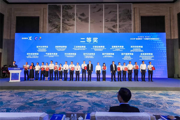 颁奖仪式现场。忽米科技供图