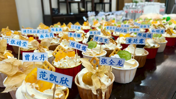 迎新現場。西南大學供圖