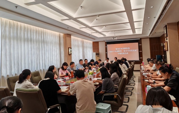双凤桥街道民生项目调研及成果分享交流会现场。田菊俐摄