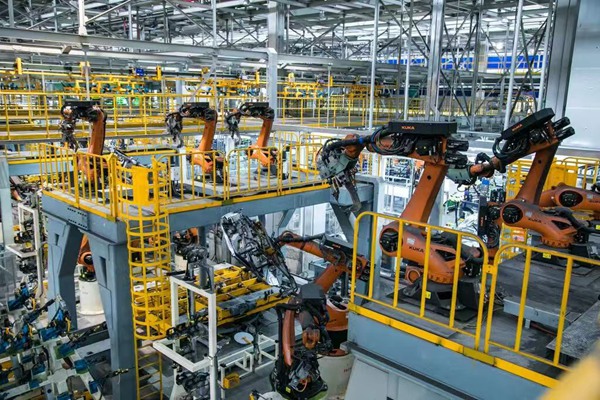 长安汽车生产车间。企业供图