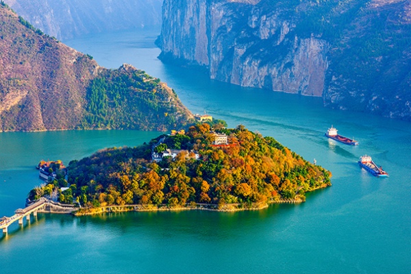 白帝城秋景。程建铭摄