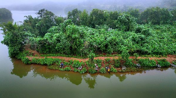 风景秀丽的垂钓地。活动主办方供图