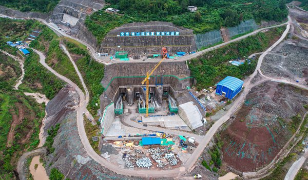 施工全景。徐慎攝