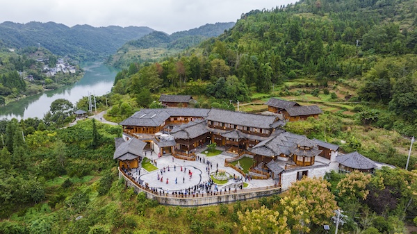 酉陽土家族苗族自治縣傳統村落數量佔比接近全市總量的四分之一。重慶市住房城鄉建委供圖