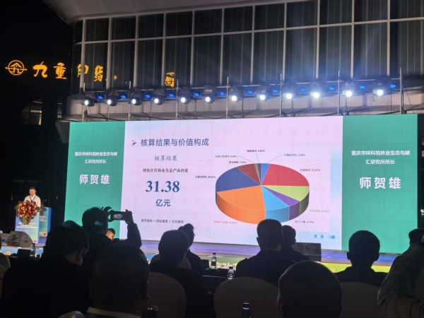 城口县河鱼片区林业生态产品总值达31.38亿元。任峰摄