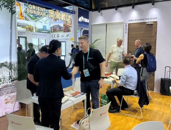 洽談場面火熱。企業供圖