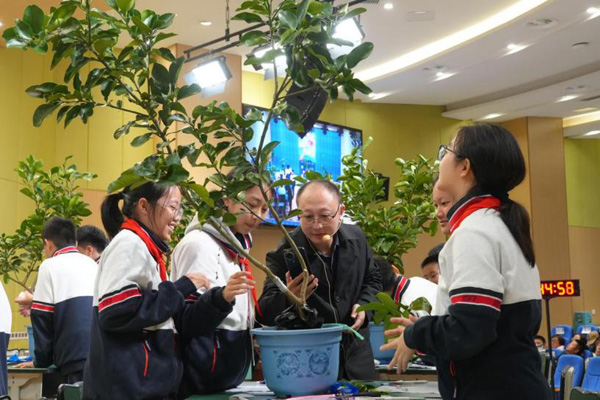 比賽現場。學校供圖