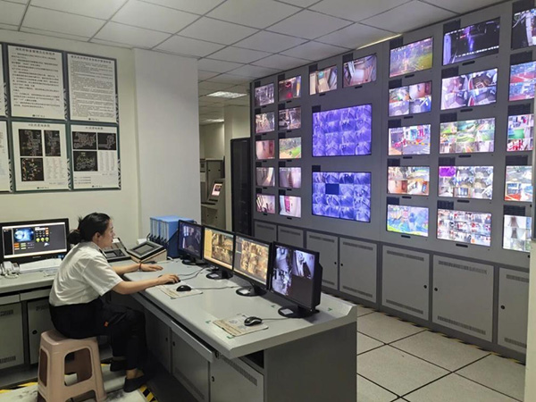 实时监控智慧化系统。保利物业重庆公司供图