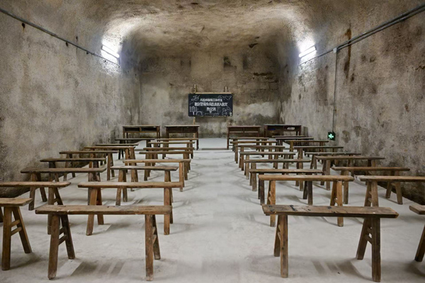 地下战时课堂（该图为修缮后）。主办方供图