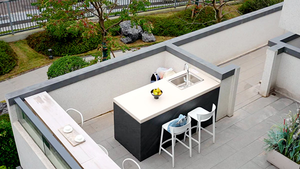 繁星小院样板间实景图。禹洲·博学家供图