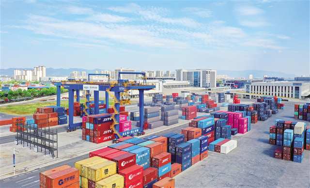 中国银行重庆市分行助力西部陆海新通道建设“加速跑” 郭晋 摄/视觉重庆