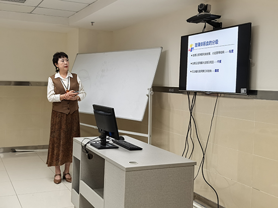 陈少军分享现场。重庆普瑞眼科医院供图