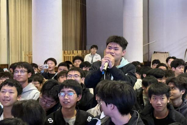 活動現場。學校供圖