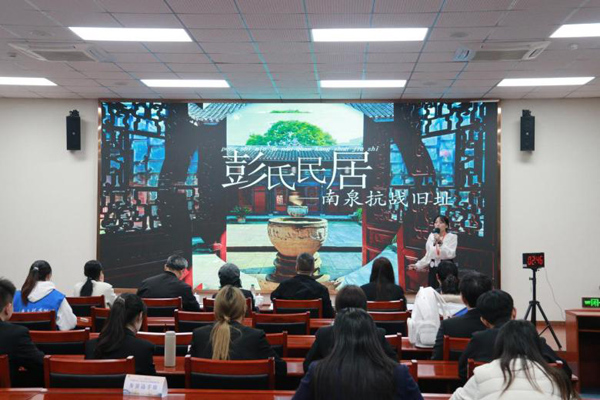 決賽現場。學校供圖