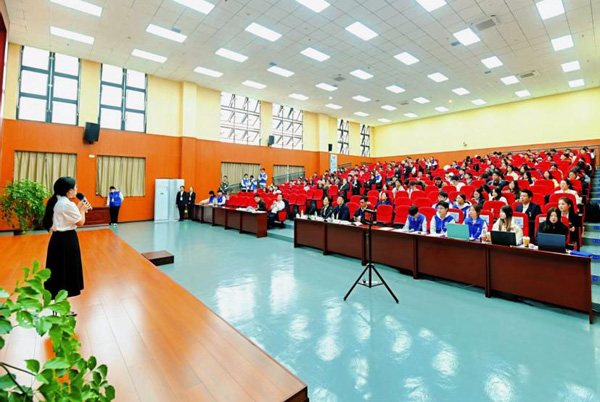 決賽現場。學校供圖