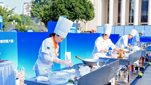 選手們參賽中。活動主辦方供圖